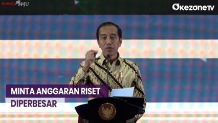 Di Penghujung Masa Jabatan, Jokowi Minta Anggaran Riset Diperbesar