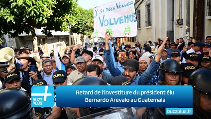 Retard de l'investiture du président élu Bernardo Arévalo au Guatemala