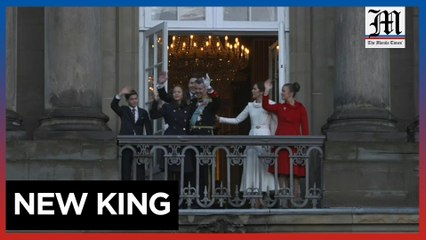 Frederik X becomes King of the Danish throne