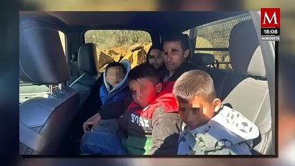 Policía municipal rescata a familia de migrantes perdida en un cerro de Tijuana