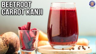 Beetroot Carrot Kanji | How to make Healthy Immunity Boosting Beetroot Carrot Kanji Recipe |Bhumika