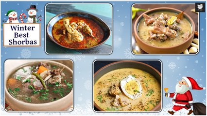 4 Best Winter Warm NonVeg Shorba Recipes | How to Make Chicken & Mutton Shorba Recipes | Get Curried
