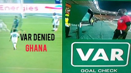 GHANA DENIED BY VAR