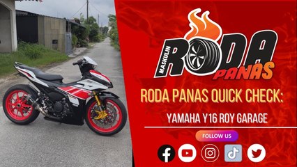 RODA PANAS QUICK CHECK : YAMAHA Y16 ROY GARAGE