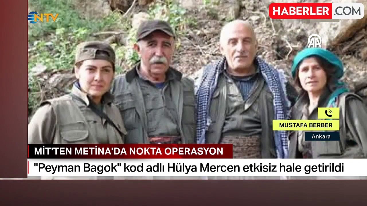 MİT'ten bir nokta operasyon daha! Terör örgütünün sözde sorumlusu Hülya Mercen öldürüldü