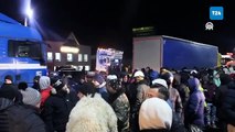 Romanya'da çiftçiler ve kamyon sürücüleri vergi ve akaryakıt zammını protesto ediyor