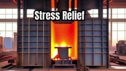post weld heat treatment method (Stress Relief)