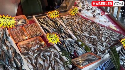 Tezgahlarda azman balığı bolluğu