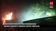 Enfrentamiento entre cárteles del golfo y del noreste en los límites de Nuevo León y Tamaulipas