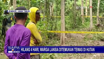 Polisi Dalami Kasus Lansia Asal Jember Jatim yang Hilang 4 Hari, Tewas, dan Dikubur di Hutan!