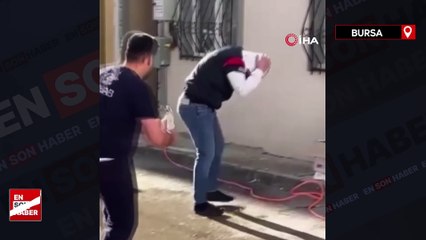 Bursa'da damadı una bulayıp kafasında yumurta kırdılar