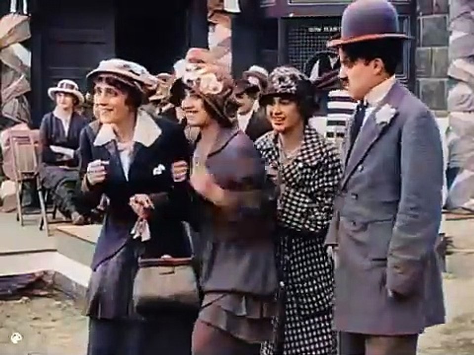 #CharlieChaplin - The Mabel's Busy Day (1914) _ Remastered & Restored Movie _ Public Domain Movies