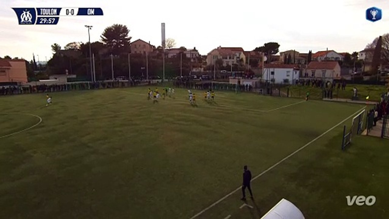 Gambardella I SC Toulon 0-1 OM : Le but olympien