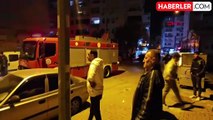 Antalya'da Motoru Alev Alan Otomobildeki 4 Kişi Kendini Dışarı Attı