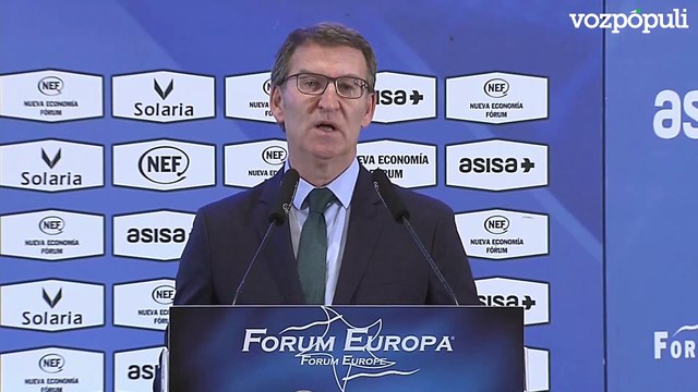Feijóo sobre la ley de amnistía: En este país se pueden cometer delitos de terrorismo siempre y cuando se apoye al Gobierno