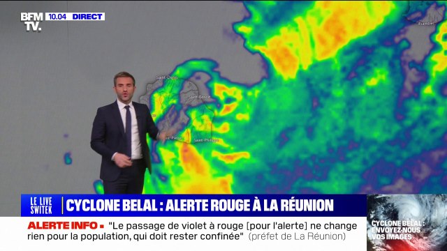 Cyclone Belal: La Réunion repasse en alerte rouge pour permettre aux secours d'intervenir