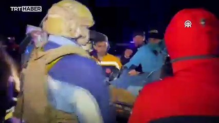 3 bin rakımda kurtarma operasyonu: Sakatlanan dağcı böyle kurtarıldı