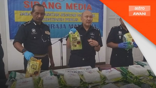 Polis rampas syabu bernilai RM19 juta, disembunyikan dalam hutan simpan