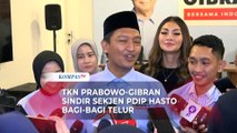 TKN Prabowo-Gibran Sindir Sekjen PDIP Hasto Bagi-Bagi Telur: FOMO!