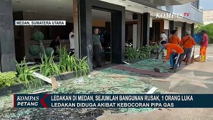 Ledakan Keras Terjadi di Medan, 5 Bangunan Alami Kerusakan Parah!