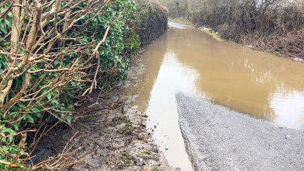 Residents in West Hougham are fed-up with potholes