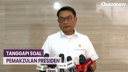 Tanggapi soal Pemakzulan Presiden, Ini Kata Moeldoko