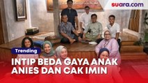 Muslimah Berpendidikan, Intip Beda Gaya Anak-anak Perempuan Anies dan Cak Imin