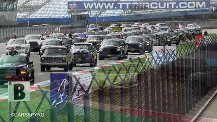 750  Dodge RAM leaving World Record Parade TT Circuit Assen