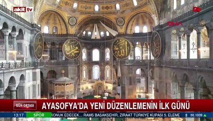 Ayasofya'da girişler sadece turistlere 25 Euro oldu! Anlamak istemeyenler başlığı tekrar okusun!