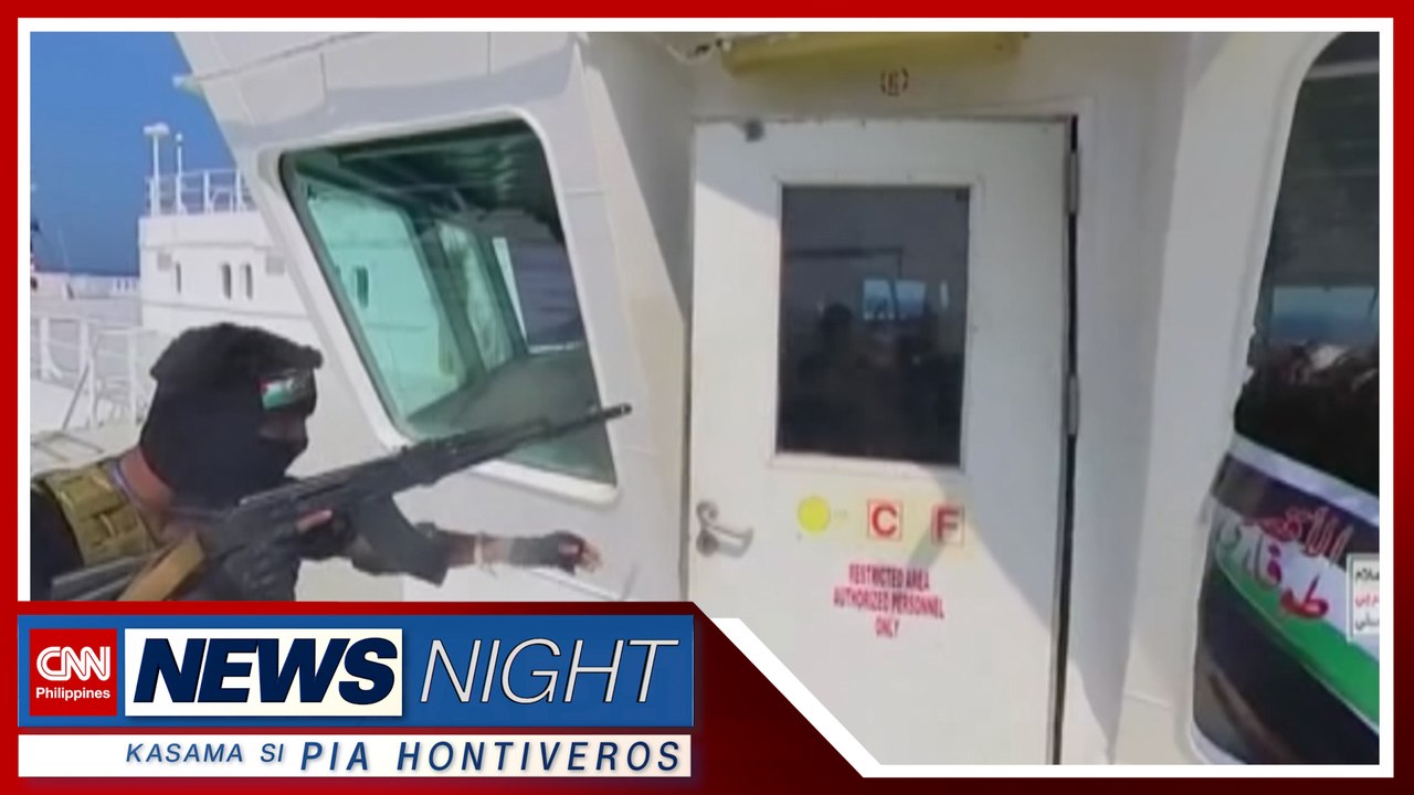 Iran: Ligtas ang Pinoy seafarers sa kinubkob na oil tanker