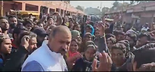 संजय बाजार में हटवाड़ा हटाने को लेकर भाजपा व कांग्रेस विधायक आमने-सामने