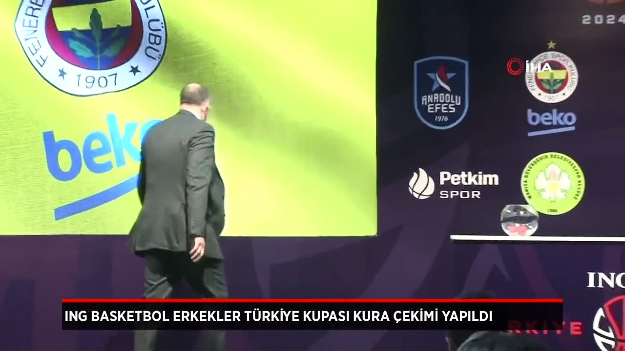ING Basketbol Erkekler Türkiye Kupası kura çekimi yapıldı