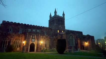 Crediton Parish Church, ringers from St Paul's Cathedral. Video by Alan Quick IMG_3409