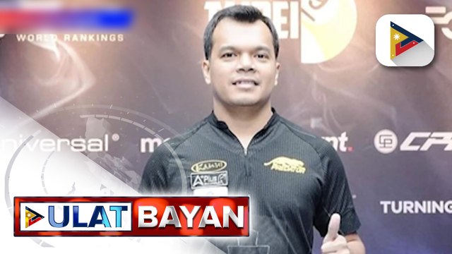 Cue artist Carlo Biado, wagi sa 2nd Chinese Taipei Open