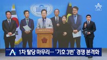 제3지대 1차 탈당 마무리…‘기호 3번’ 경쟁 본격화