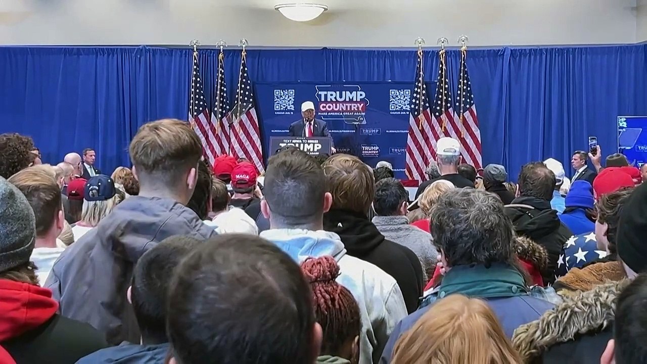 'Wir machen alle Fehler': Trump-Anhänger bei Vorwahl in Iowa unbeirrt