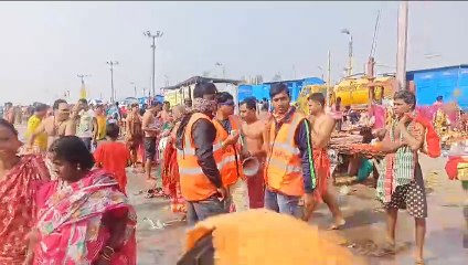 सागरद्वीप में आस्था का सैलाब उमड़ा