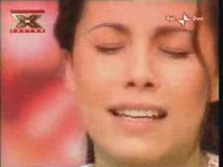 ILARIA Porceddu X FACTOR selezioni  con Lisa Oceano
