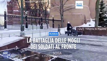 Russia, la battaglia delle mogli dei soldati per la fine della guerra