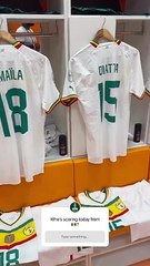 Sénégal-Gambie : Le vestiaire des lions est prêt