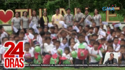 60,000 bata, niregaluhan sa Christmas "Give-A-Gift" Project ng GMA Kapuso Foundation noong 2023 | 24 Oras