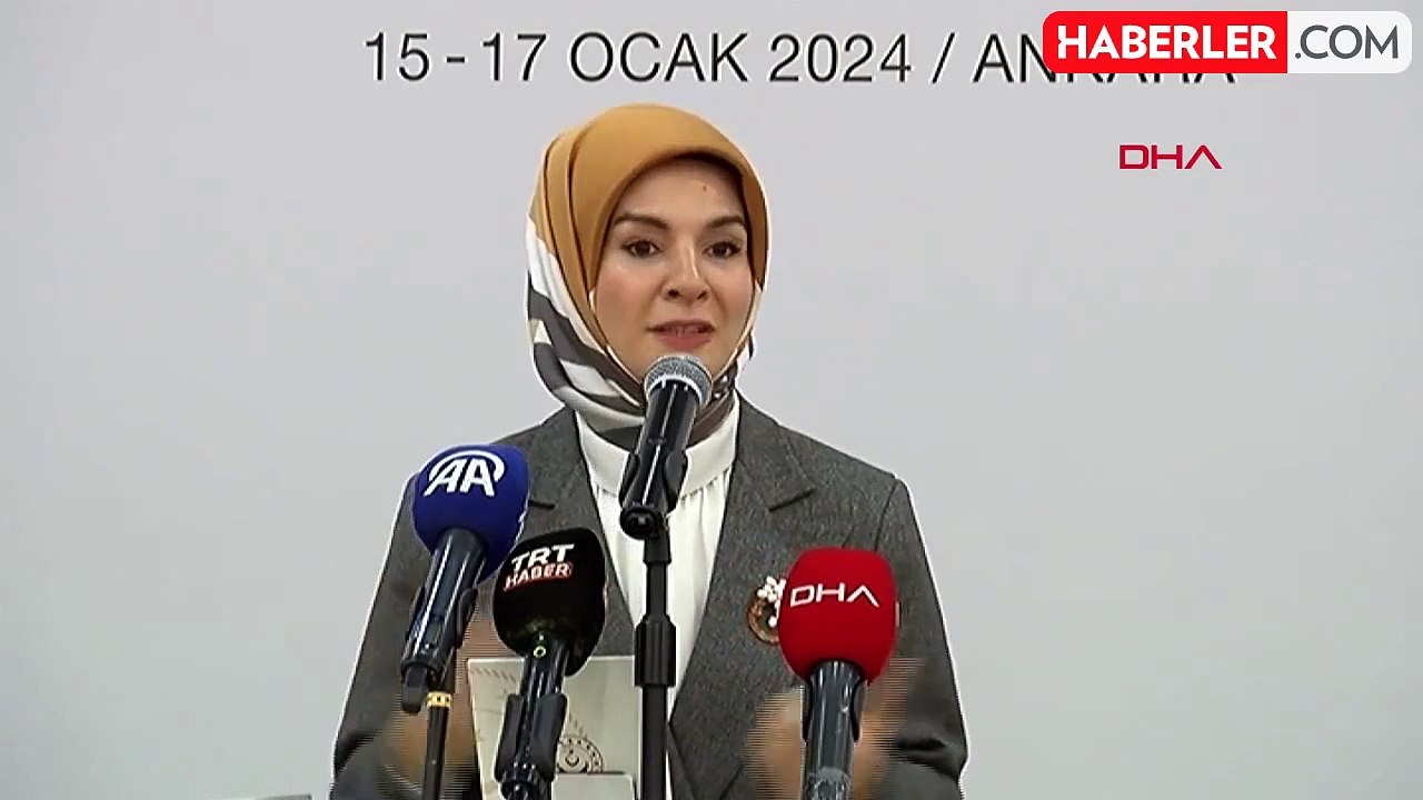 Aile ve Sosyal Hizmetler Bakanı Mahinur Özdemir Göktaş, Koruyucu Aile Sistemi Çalıştayı'nda konuştu