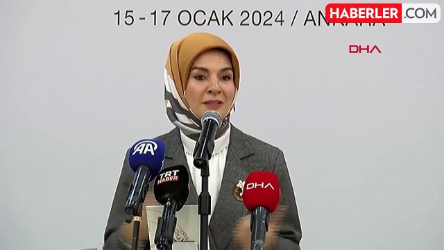 Aile ve Sosyal Hizmetler Bakanı Mahinur Özdemir Göktaş, Koruyucu Aile Sistemi Çalıştayı'nda konuştu