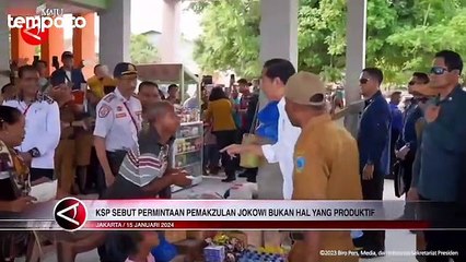 Komentar Moeldoko soal Permintaan Pemakzulan Presiden Jokowi