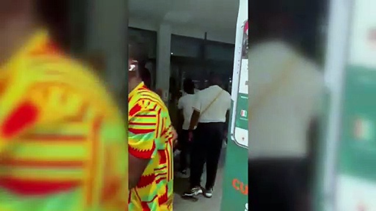 Gana Milli Takımı, taraftarların saldırısına uğradı