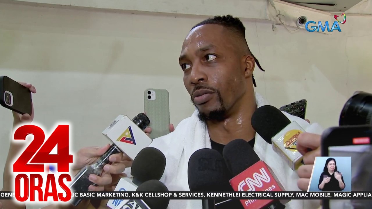Dwight Howard, Andre Roberson at Andray Blatche, bahagi ng "Strong Group PH" na lalaban sa Dubai | 24 Oras