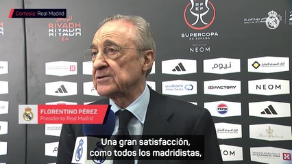 Florentino: "Hemos tenido que ganar a nuestros dos grandes rivales con 9 goles"