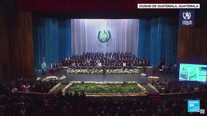 9 horas de dilatación marcaron la posesión de Bernardo Arévalo como presidente de Guatemala