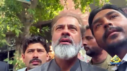 Imran Riaz Khan Raised The Slogan 'Pakistan Zindabad' During Media Talk - Best Scene channel