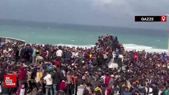 İsrail askerleri yardım için toplanan Gazzelilere ateş açtı